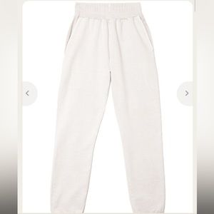 Men's White Sweatpants